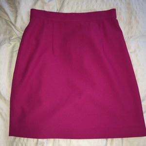 Vintage berry pink mini skirt